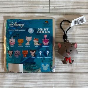 🐱Exclusive Berlioz Disney Cats Blind Bag Figural Bag Clip